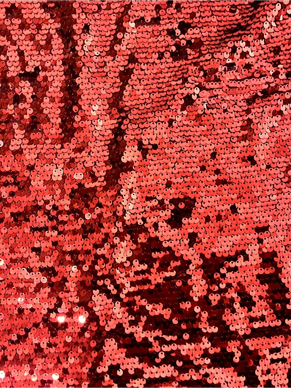 City Chic Red Sequin Racerback Cami Top Size 22 XL Party Holiday - Picture 6 of 12